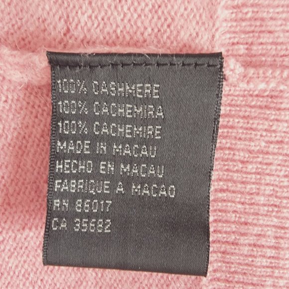 Bebe Pink Cashmere & Sequin Wrap Sweater - Picture 5 of 6